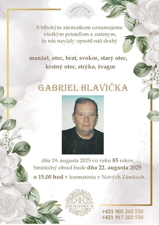 Parte pre Hlavička Gabriel