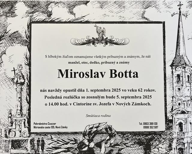 Parte pre Botta Miroslav