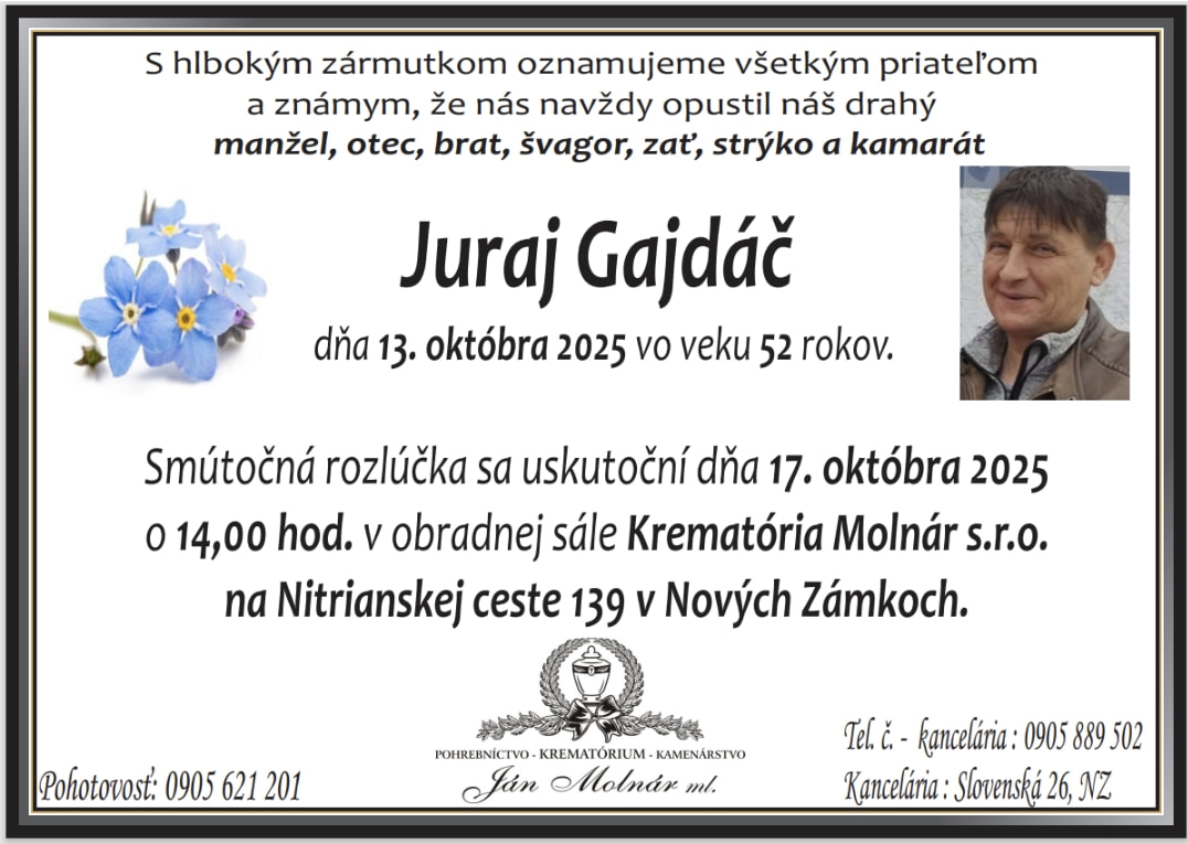 Parte pre Gajdáč Juraj