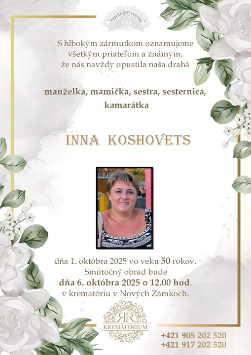 Parte pre Koshovec Inna