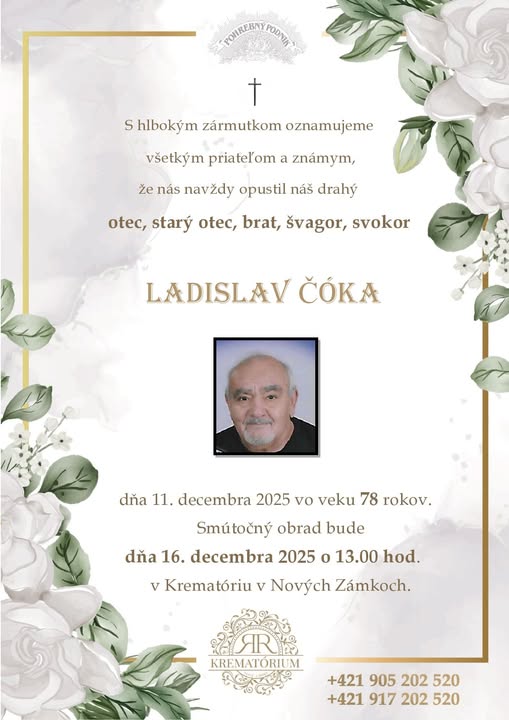 Parte pre Čóka Ladislav
