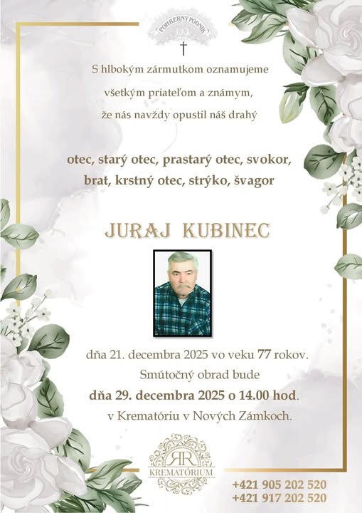 Parte pre Kubinec Juraj