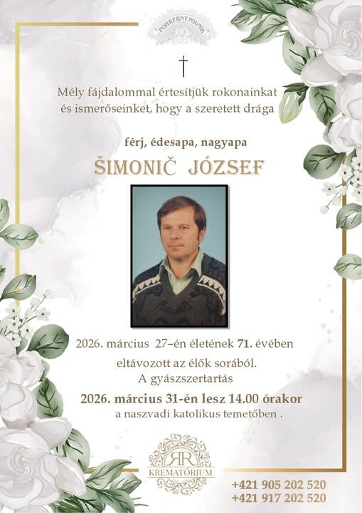 Parte pre Šimonič József